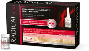 Farmona Radical Med ampułki pobudzające porost nowych włosów "75 ml" - Kosmetyki do stylizacji włosów - miniaturka - grafika 3