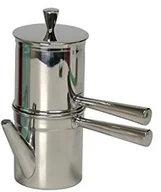 Zaparzacze i kawiarki - Ilsa elza napole Tana ekspres do kawy, ze stali nierdzewnej, srebrny, na 1  2 filiżanki 2464401 - miniaturka - grafika 1