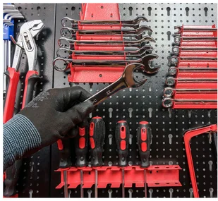 REDATS Metalowa tablica warsztatowa 52 elementy - Pozostałe wyposażenie warsztatu - miniaturka - grafika 15
