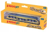 Samochody i pojazdy dla dzieci - Pociąg Metalowy Czeski Regiojet 17cm - miniaturka - grafika 1