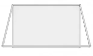 Allboards Gablota ogłoszeniowa informacyjna 90x60cm magnetyczna suchościeralna w aluminiowej ramie SC96WB - Gabloty Allboards Gablota ogłoszeniowa informacyjna 90x60cm magnetyczna suchościeralna w aluminiowej ramie SC96WB - Gabloty - miniaturka - grafika 1