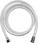 Węże prysznicowe - FALA WĄŻ PRYSZNICOWY 2.0M PVC GŁADKI CHROM-BIAŁY ANTYTWIST 75653 - miniaturka - grafika 1