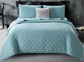 Narzuty - Euromat Dwustronna Narzuta Almada Niebieska (10612) - miniaturka - grafika 1