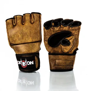 Mr. Dragon Rękawice MMA Mr. Dragon Old School  Rozmiar odzieży: XL 220300-BR/OW_XL - Rękawice bokserskie - miniaturka - grafika 4