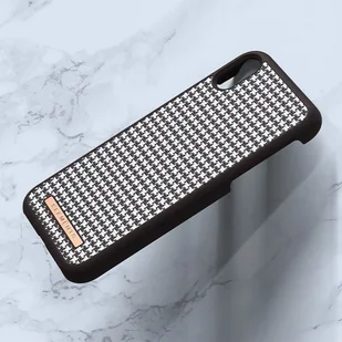 NORDIC ELEMENTS Nordic Elements Saeson Idun - Etui iPhone XR (ciemny brąz) E20295 - Etui i futerały do telefonów - miniaturka - grafika 3