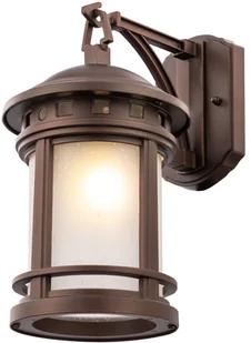 Maytoni MAYTONI Salamanca O031WL-01BR kinkiet 1x60W/E27 O031WL-01BR - Lampy ścienne - miniaturka - grafika 2