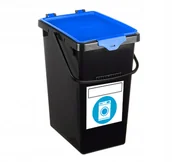 Kubki na szczoteczki do zębów - Wiadro Pojemnik Na Proszek Z Pokrywą Polskie 10L N - miniaturka - grafika 1