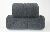 Ręczniki - Greno ALEXA RĘCZNIK 50x90 POPIEL CIEMNY 420 073349 - miniaturka - grafika 1