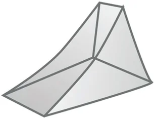 Van Bergen Sports Travelsafe Moskitiera Triangle Wilderness, impregnowana, 1 os, TS117 - Akcesoria turystyczne - miniaturka - grafika 3