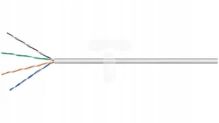Wentronic Cat5e UTP Cross Over kabel sieciowy 100 m Szary 4040849689413 - Kable miedziane - miniaturka - grafika 2