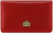 Etui na dokumenty i karty - Wittchen Etui na wizytówki skórzane z herbem 10-2-052-3 - miniaturka - grafika 1