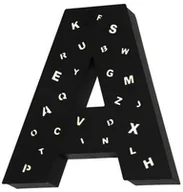 Lampy ścienne - Aldex Kinkiet lampa ścienna Literka A z dziurkami 2x40W E14 biała 797S/D/A - miniaturka - grafika 1