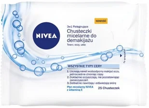 Nivea CHUSTECZKI MICELARNE DO DEMAKIJAŻU MicellAIR 3W1 25 SZT - Chusteczki do demakijażu - miniaturka - grafika 2