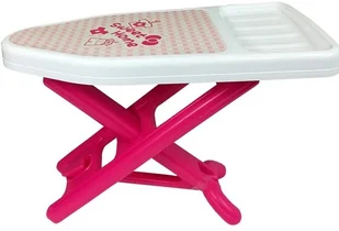 Różowe Żelazko Zestaw do Prasowania Deska Wieszaki 4847 - Zabawki AGD - miniaturka - grafika 3