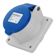 Osprzęt siłowy - Mennekes Gniazdo 16A 4P 230V IP44 tablicowe proste 1389 0197 1389 - miniaturka - grafika 1