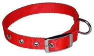 Obroże dla psów - Chaba CHABA Obroża Gładka Lux 1,6x46cm czerwona - miniaturka - grafika 1