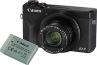 Aparaty Cyfrowe - Canon PowerShot G7 X Mark III Battery Kit czarny (3637C014) - miniaturka - grafika 1
