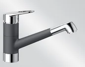 Baterie kuchenne - Blanco NOTIS szarość skały/chrom 523249 - miniaturka - grafika 1