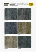 Pozostałe akcesoria malarskie - JEGER Wzornik Metal Structur Jeger - miniaturka - grafika 1