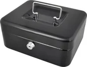 Sejfy i kasy pancerne - Metalkas ISO metalowa na pieniądze czarna na zamek uniwersalny 1524-uniw - miniaturka - grafika 1