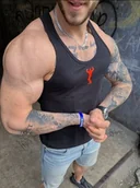 Koszulki sportowe męskie - Furia Tank top czarny Kulturysta Furia - miniaturka - grafika 1