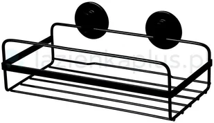 Półka łazienkowa Loft 1 poziom czarna - Półki łazienkowe - miniaturka - grafika 2