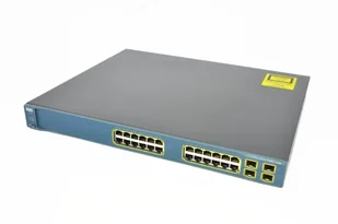 Cisco Catalyst 3560 24 10/100/1000T + 4 SFP + IPS Image (WS-C3560G-24TS-E) - Switche - miniaturka - grafika 2