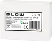 Zasilacze i transformatory - Zasilacz impuls 9V/1000mA 2,1/5,5 NOWY 71-212# - miniaturka - grafika 1