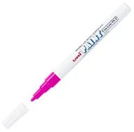 Markery permanentne - Uni BALL Mitsubishi Pencil Marker olejowy PX-21 RÓŻOWY (końcówka okrągła 0.8 - 1.2 mm) - miniaturka - grafika 1