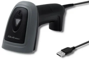 qoltec Qoltec Czytnik kodów kreskowych 1D i 2D | USB MGQOLCKS0050863 - Dodatki do drukarek i skanerów - miniaturka - grafika 4