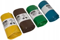 Worki na śmieci - Deka Worek Worki Recykling Niebieski 120L 10 Pl - miniaturka - grafika 1