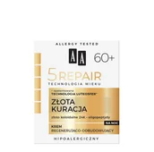 Kremy do twarzy - Oceanic AA Technologia Wieku 5 Repair 60+ Złota Kuracja Krem regenerująco-odbudowujący na noc 50ml 128334 - miniaturka - grafika 1