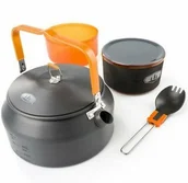 Kuchnia turystyczne i akcesoria - GSI Outdoors Zestaw naczyń HALULITE KETALIST - miniaturka - grafika 1