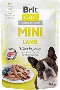 Brit CARE Mini Lamb fillets ingravy 85g 42308-uniw - Mokra karma dla psów - miniaturka - grafika 5