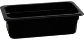 Pojemniki i kosze gastronomiczne - Stalgast Pojemnik GN 1/3 150 mm czarny poliwęglan 153152 - miniaturka - grafika 1