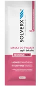 Maseczki do twarzy - Solverx Sensitive Skin Woman maska do twarzy szyi i dekoltu 10 ml 1148614 - miniaturka - grafika 1