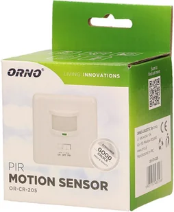 Orno Czujnik ruchu do ledów 160 st. IP20 1200W OR-CR-205 - Czujniki ruchu i zmierzchu - miniaturka - grafika 3