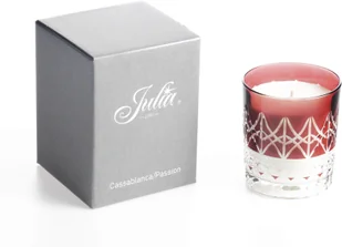 Crystal Julia Szklanka świeca kryształowa zapachowa Cassablanca Pasion 13025) 13025 - Świece - miniaturka - grafika 2