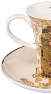Goebel Filiżanka do espresso "Spełnienie" Gustav Klimt Goebel 67011671 - Filiżanki - miniaturka - grafika 3