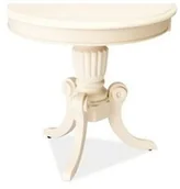 Ławy i stoliki kawowe - Signal Ława NEVADA D Biały, 60 cm NEVADADB - miniaturka - grafika 1