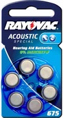 Baterie i akcesoria - Rayovac Baterie do aparatu słuchowego 675 6 szt.) - miniaturka - grafika 1