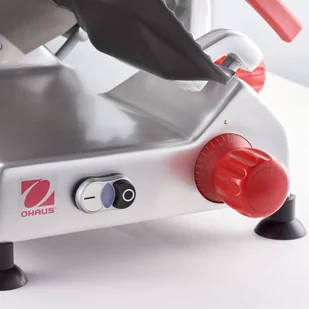 Stalgast Krajalnica do wędlin i serów Ohaus, d 300 mm z powłoką nieprzywierającą 722141 - Krajalnice gastronomiczne - miniaturka - grafika 6