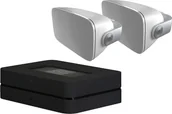 Zestawy stereo - Bluesound Powernode czarny + 2x AM-1 biały - miniaturka - grafika 1
