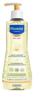 Mustela LABORATOIRES EXPANSCIENCE olejek myjący do skóry suchej 500 ml - Balsamy i oliwki dla dzieci - miniaturka - grafika 2