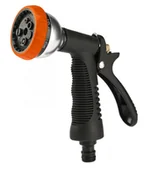 Węże ogrodowe i zraszacze - Galicja Pistolet zraszający metalowy 7funkcji Aqua VERDENIA - miniaturka - grafika 1