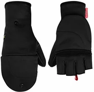 Rękawiczki sportowe damskie - Salewa Salewa SESVENNA FOLD Back WS Gloves rękawiczki, Black Out, XS 00-0000026588 - miniaturka - grafika 1