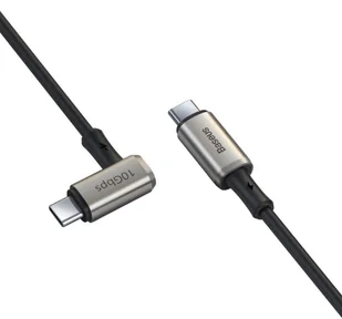 Baseus Kabel USB  Baseus Kątowy Kabel Usb Typ C Usb Typ C Vooc Quick Charge Power Delivery 100 W 5 A 1,5 M Usb 3.2 Gen 2 4K@60 Hz Czarny Catpn-01 CATPN-01 - Kable komputerowe i do monitorów - miniaturka - grafika 7