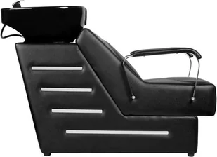 GABBIANO myjnia fryzjerska orlean czarna - Fotele fryzjerskie - miniaturka - grafika 3