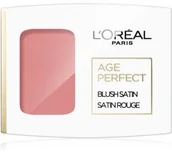 Róże do policzków - Loreal Paris Paris Age Perfect Blush Satin róż do policzków odcień 101 Rosewood 5 g - miniaturka - grafika 1