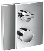 Baterie podtynkowe - Hansgrohe Edge Jednouchwytowa bateria prysznicowa podtynkowa z zaworem odcinającym chrom 46751000 - miniaturka - grafika 1
